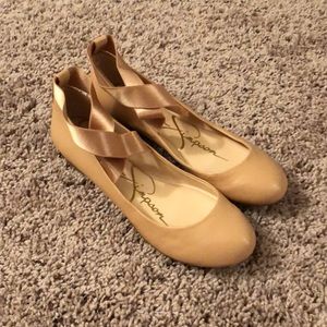 Never been worn Jessica Simpson ballet flats